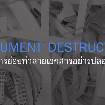 DOCUMENT DESTRUCTION
