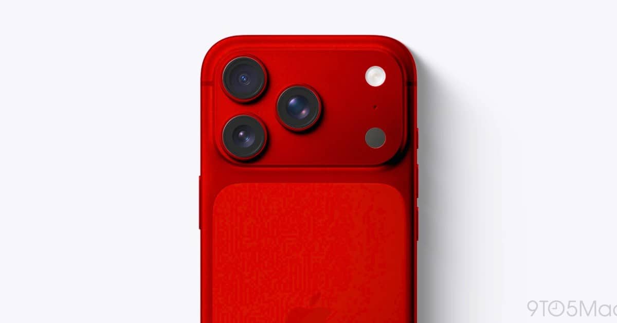 iPhone สีแดง